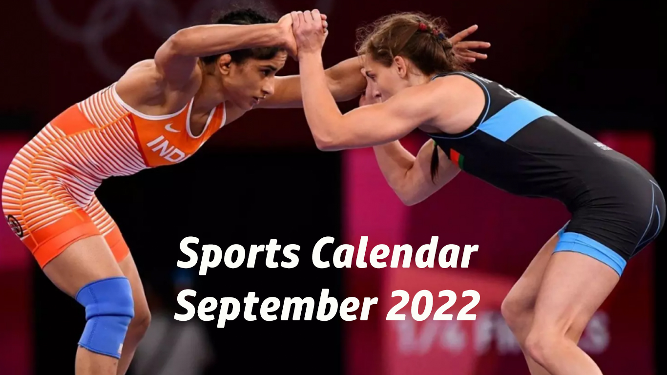 Sports Calendar: September 2022