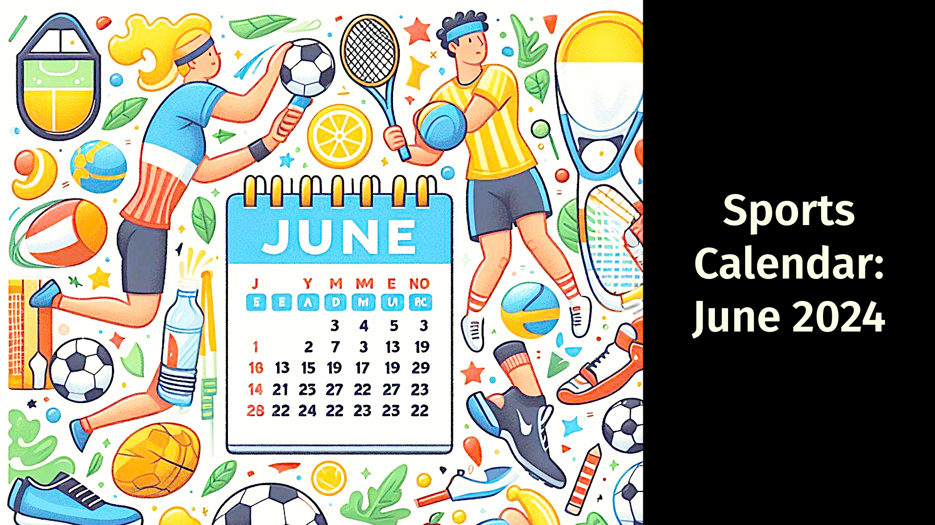 Sports Calendar: June 2024