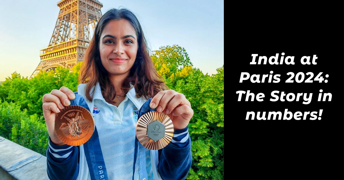 India at Paris 2024: The Story in Numbers!